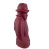 Jaren '80 beeld man in trenchcoat
