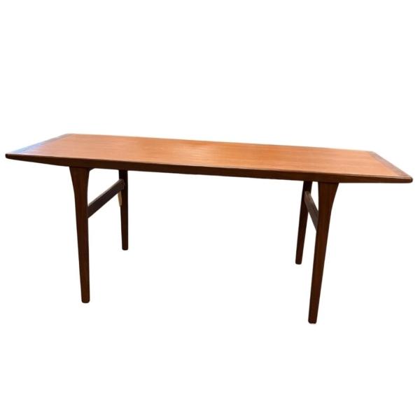 vintage salontafel teak deens design midcentury