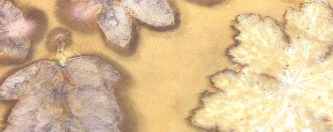 ecoprinten ecoprinting workshop jede viltwerk