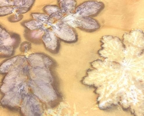ecoprinten ecoprinting workshop jede viltwerk