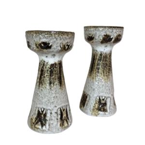 Kandelaars keramiek fat lava