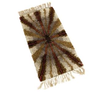 Vloerkleed ryamatt jaren ’70 Zweden