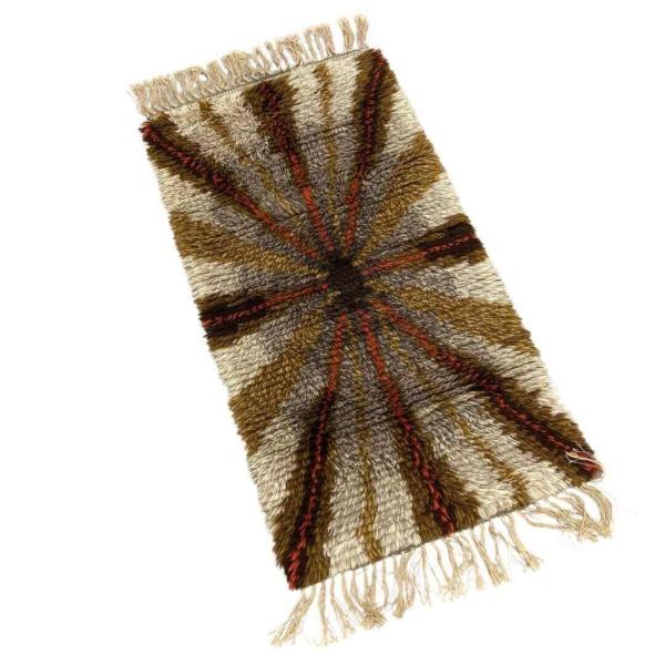 Vloerkleed ryamatt jaren ’70 Zweden