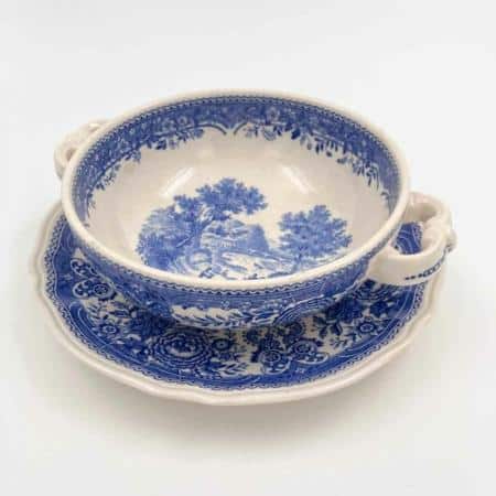 Villeroy-en-Boch-Burgenland-blauw-soepkom