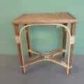 Vintage-bijzettafel-rotan-webbing-midcentury