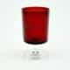 Vintage Luminarc cavalier wijnglas rood