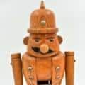 vintage notenkraker hout gelakt