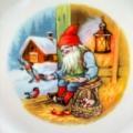 bord Lars Carlsson Christineholm kerstservies