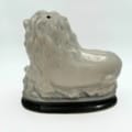 beeld porselein leeuw vintage figurine