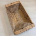 antieke grote houten trog Zweden