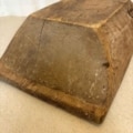 antieke grote houten trog Zweden