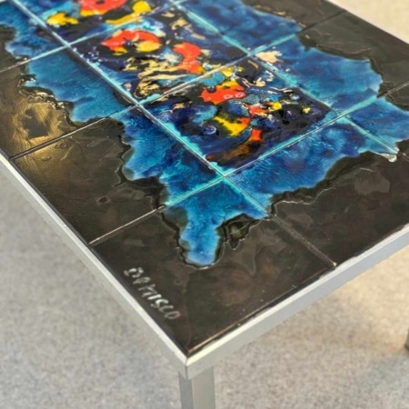 vintage salontafel keramiek de nisco