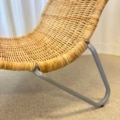 ligstoel rotan vintage IKEA Karl Malmvall Karslund