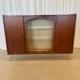 vintage vitrine kast mid century teak
